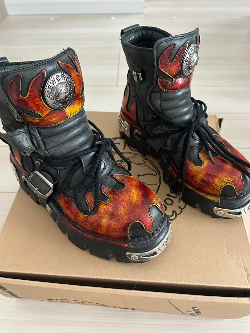 2026年最新】new rock ファイヤーの人気アイテム - メルカリ