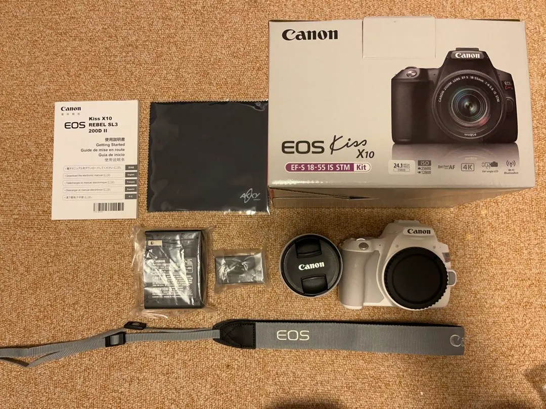 2026年最新】CANON eos kiss x10 ホワイトの人気アイテム - メルカリ
