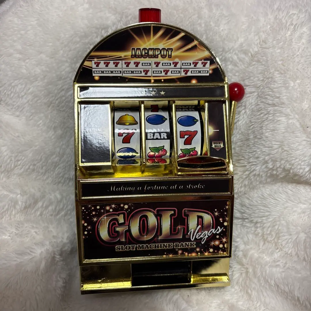 2026年最新】GOLDスロットマシンバンク貯金箱の人気アイテム - メルカリ