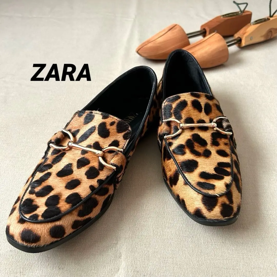 2026年最新】zara ローファー レオパードの人気アイテム - メルカリ