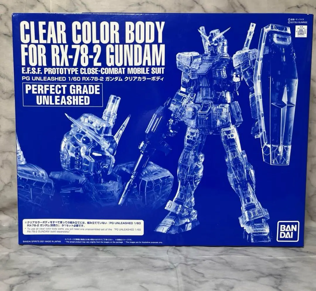 2026年最新】pg unleashed 1/60 rx-78-2 ガンダム クリアカラーボディ