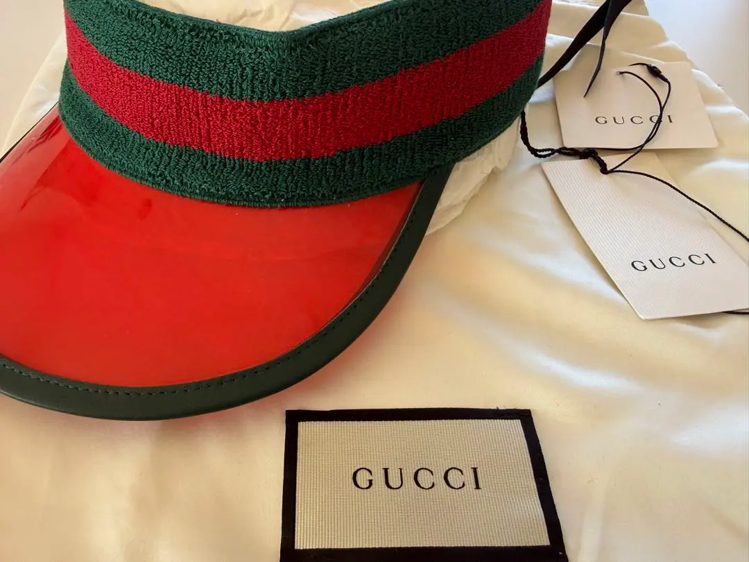 2026年最新】GUCCI サンバイザーの人気アイテム - メルカリ