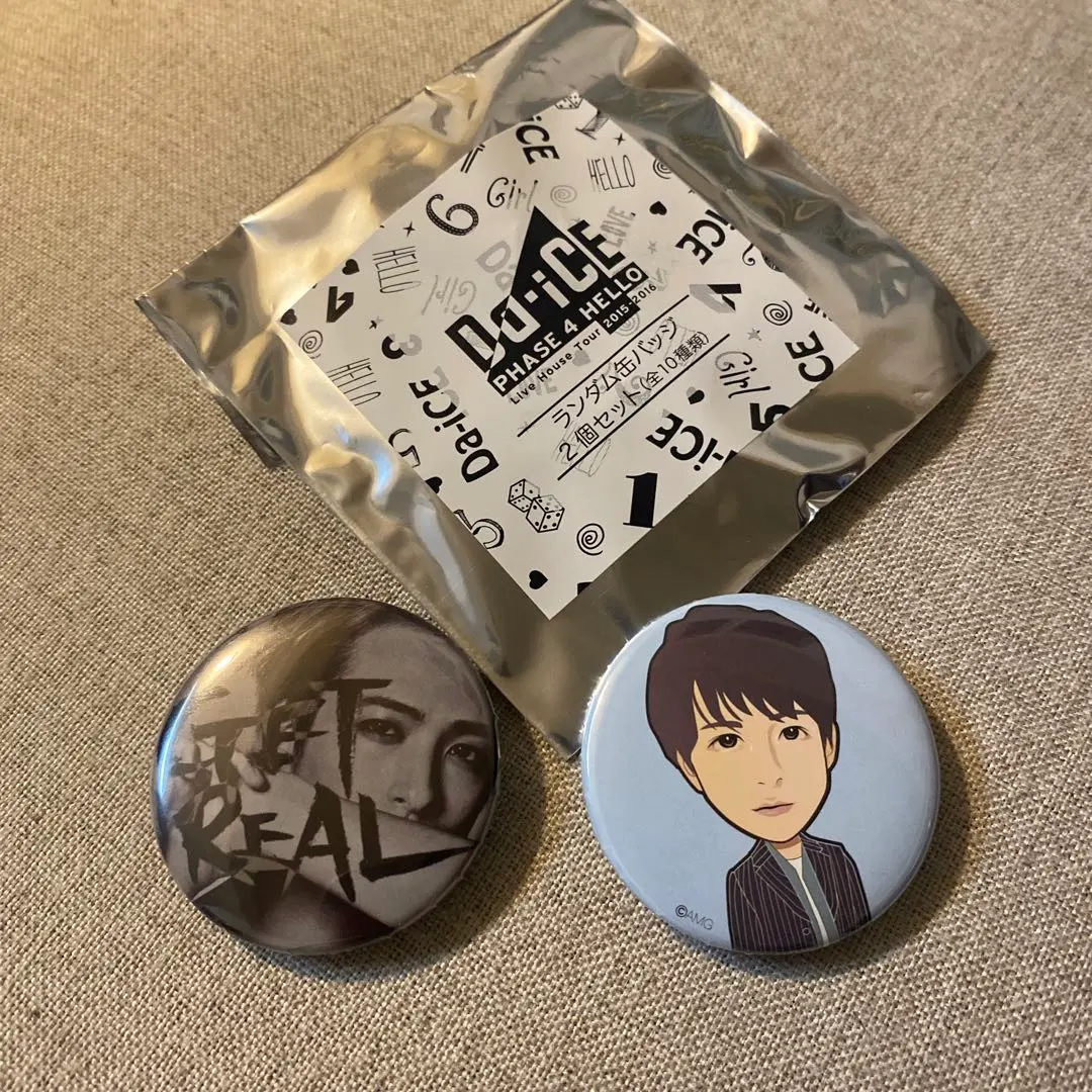 2026年最新】国内アーティスト：Da-iCE ピンズ・ピンバッジ・缶バッジ