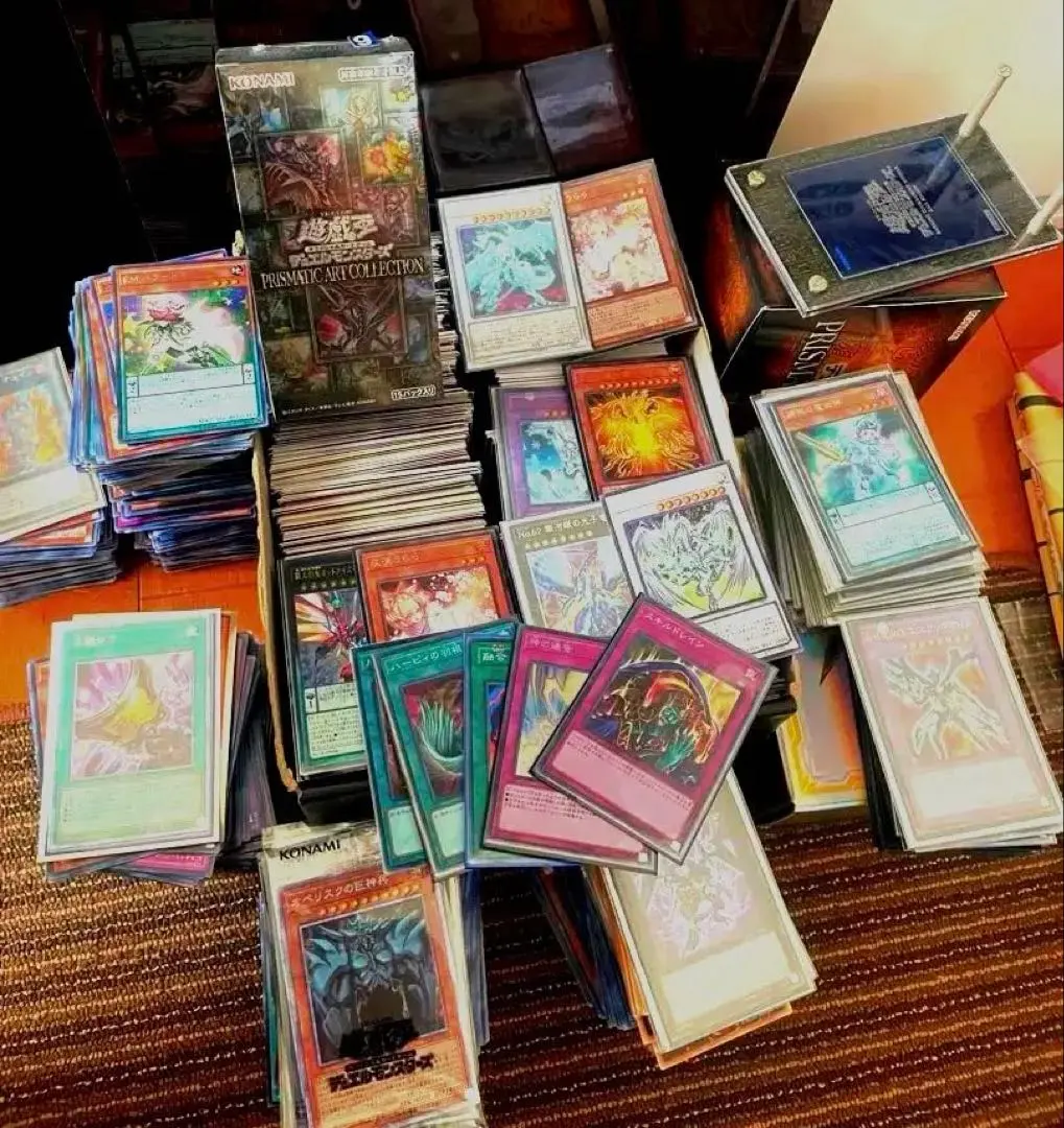 遊戯王引退品プリズムティックアートコレクションBOX デッキ多数
