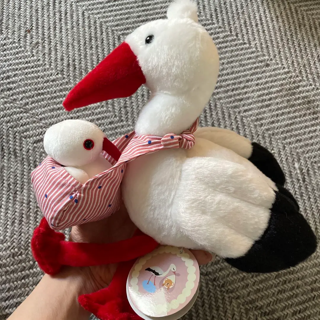 2026年最新】コウノトリ ぬいぐるみの人気アイテム - メルカリ