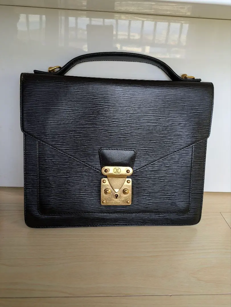 2026年最新】LOUIS VUITTON ルイ ヴィトン モンソー エピ ハンドバッグ