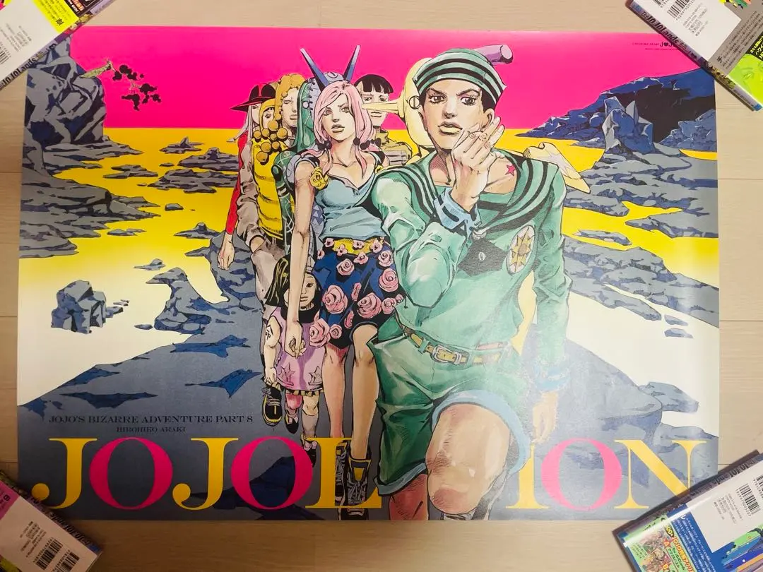 2026年最新】荒木飛呂彦原画展 ジョジョ展 B2ポスター 第5部 ジョジョ
