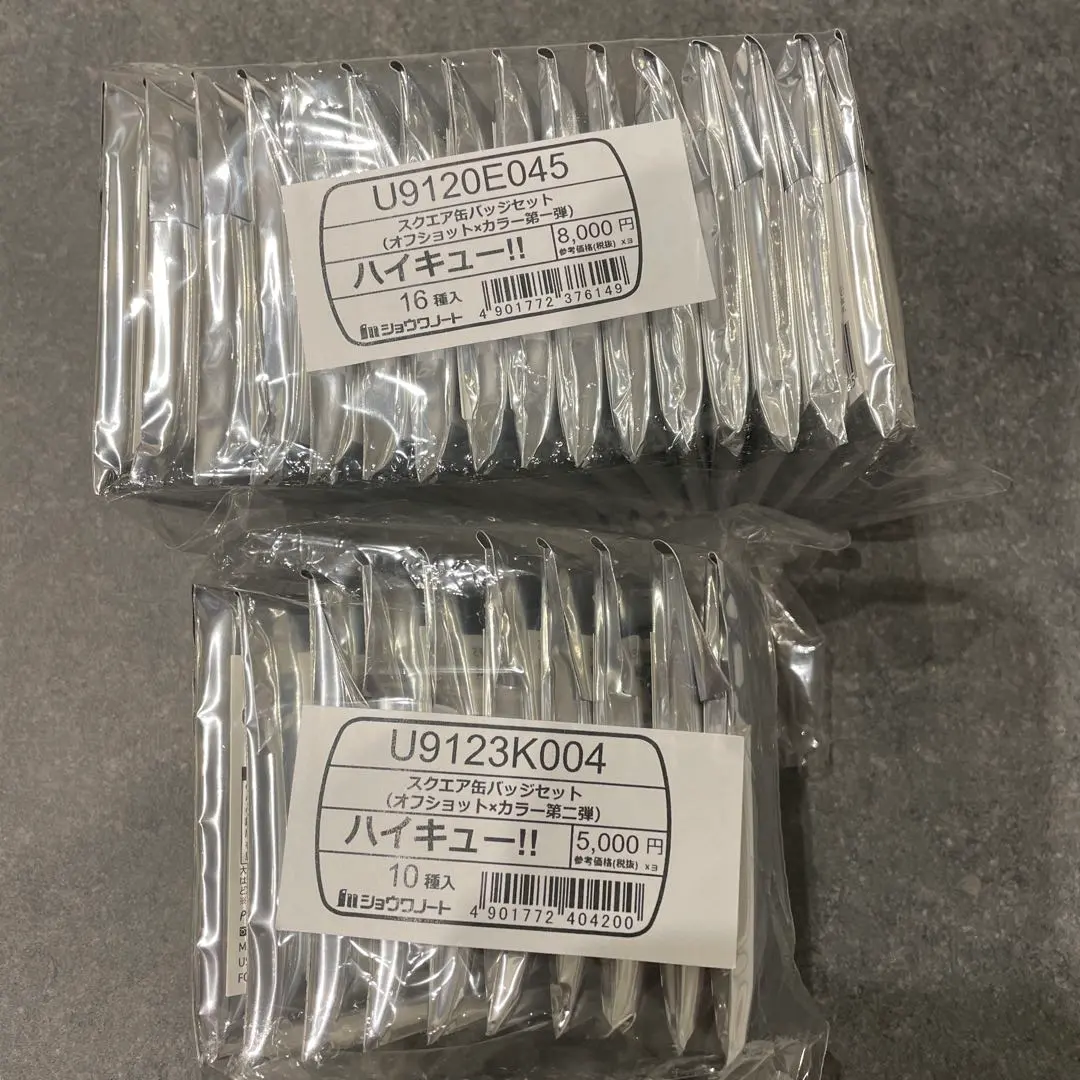 2026年最新】ハイキュー!! スクエア缶バッジ オフショット×カラー 第一