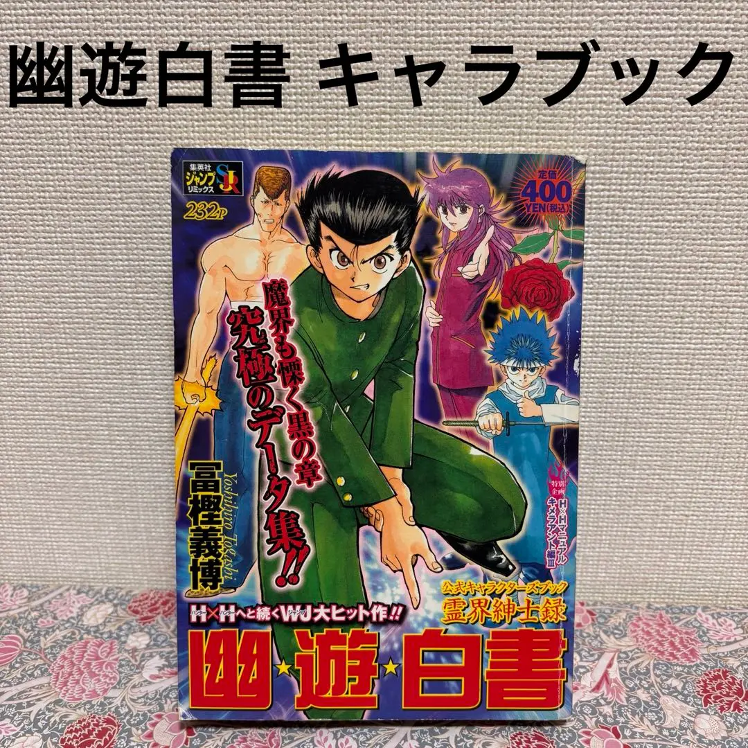 2026年最新】幽・遊・白書 公式キャラクターズブック 霊界紳士録 の
