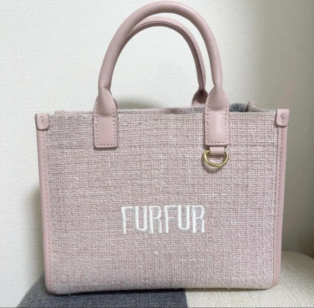 2026年最新】furfur ツイードロゴトートバッグの人気アイテム - メルカリ