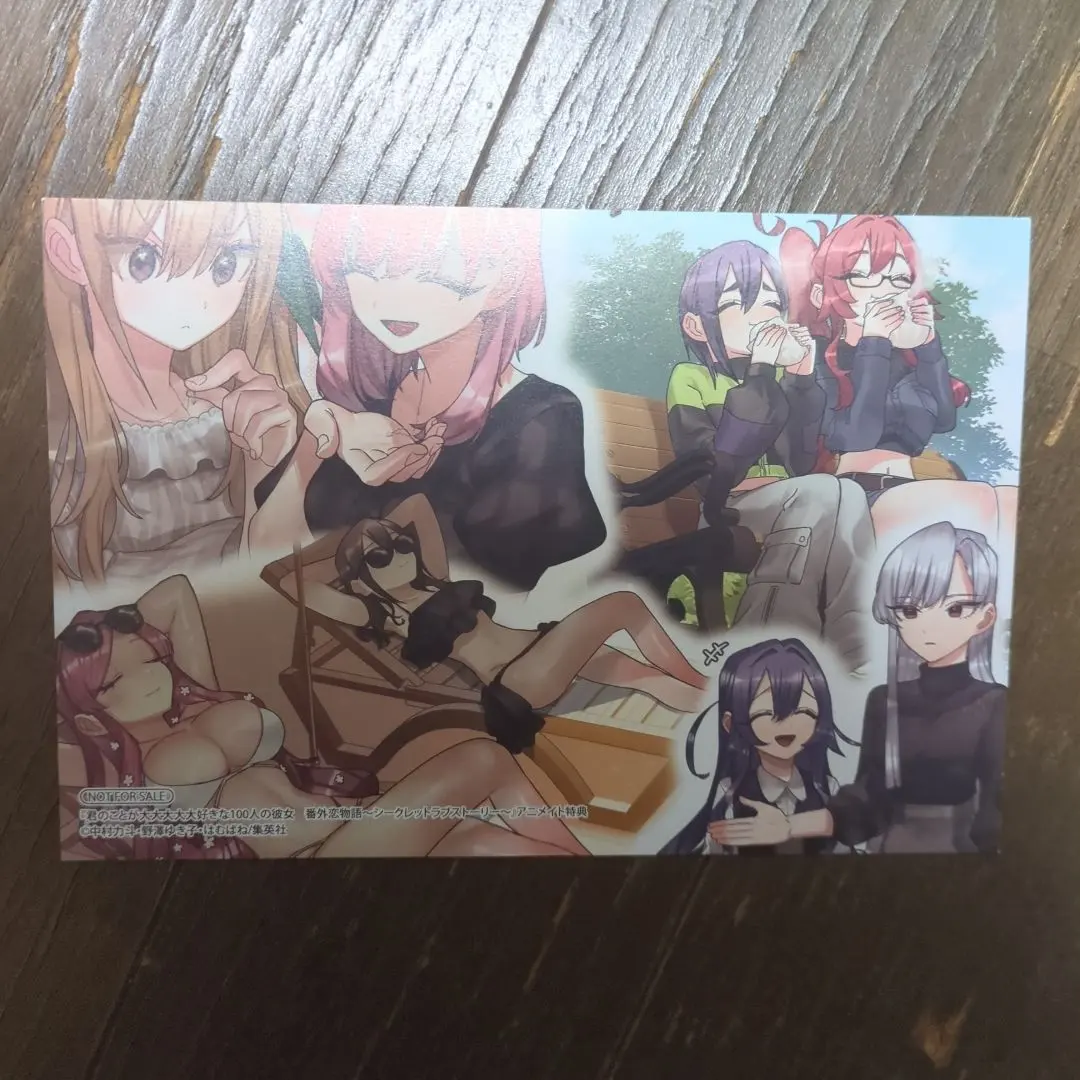 2026年最新】君のことが大大大大大好きな100人の彼女 イラストカードの