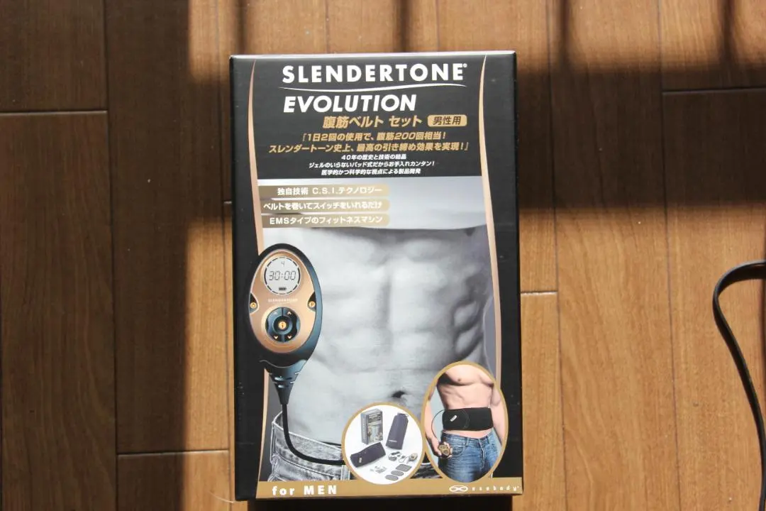 2026年最新】スレンダートーンエボリューション腹筋ベルトセット[男性