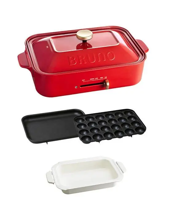 2026年最新】BRUNO コンパクトホットプレート ホワイト BOE021-WH(中古