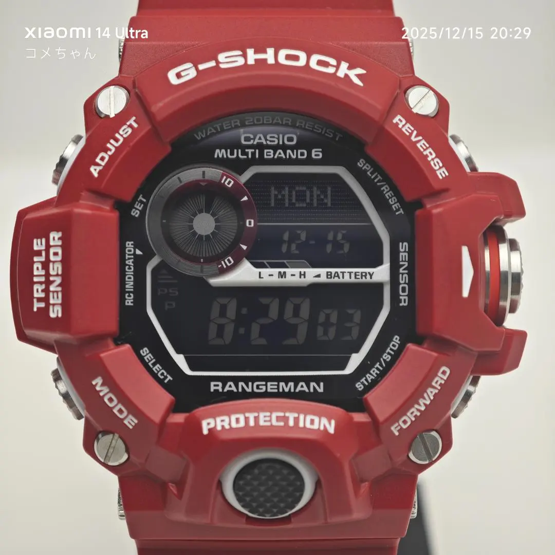 2026年最新】g-shock GW-9400RDJの人気アイテム - メルカリ