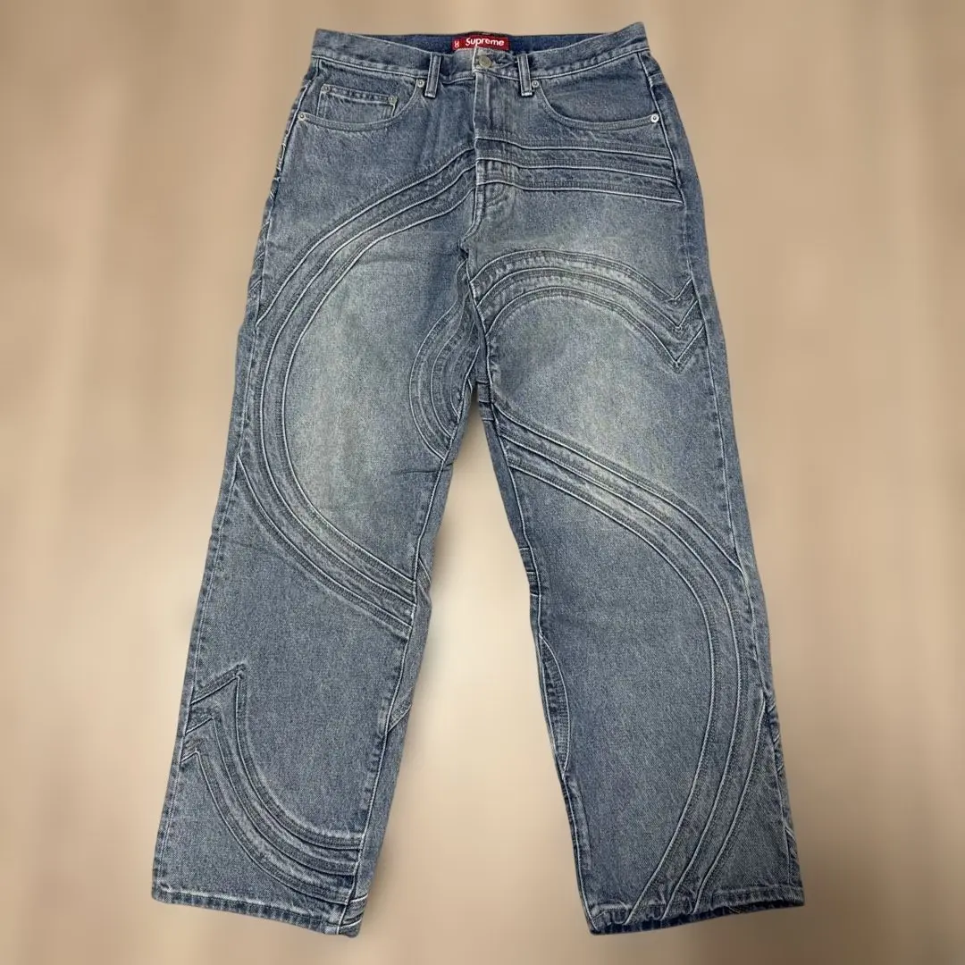 2026年最新】Supreme Flocked Loose Fit Jeanの人気アイテム - メルカリ