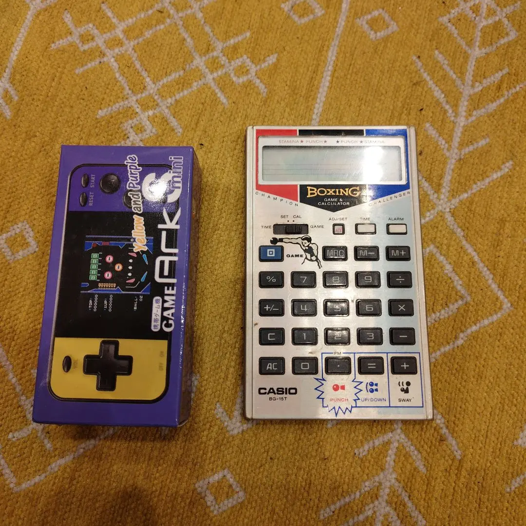2026年最新】ゲーム ボクシング CASIO BG-15の人気アイテム - メルカリ