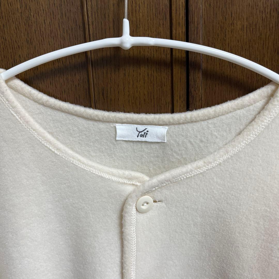 yoli フリースジャケット ホワイト サイズ1 - メルカリ