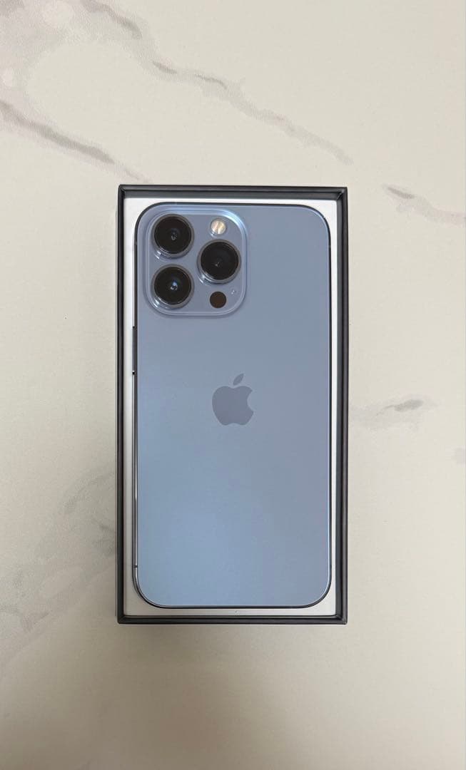 Apple iPhone 13 Pro シエラブルー 本体 シャッター無音 - メルカリ
