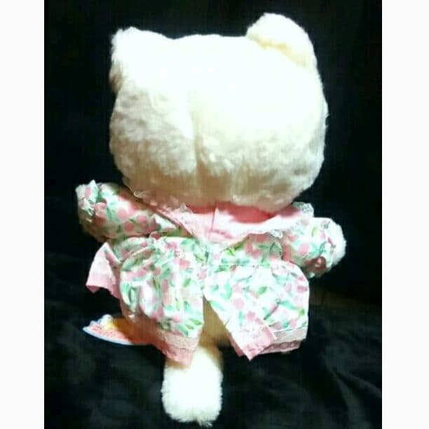 希少 新品 40cm 大 大きめ 吉徳 ねこ クリーミー ぬいぐるみ 昭和