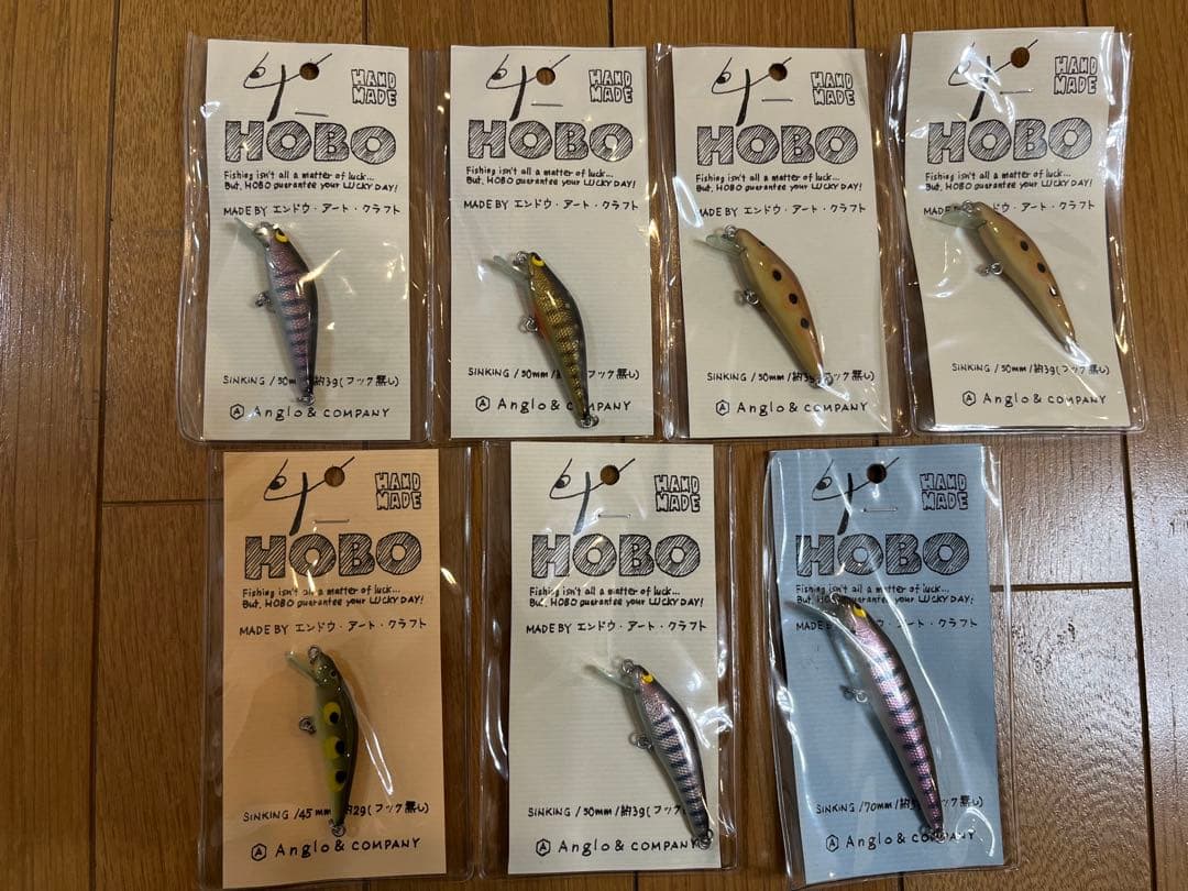S*S様 アングロ　HOBO ミノー セット Yahoo!オークション -「アングロ hobo」(ミノー) (淡水)の落札相場