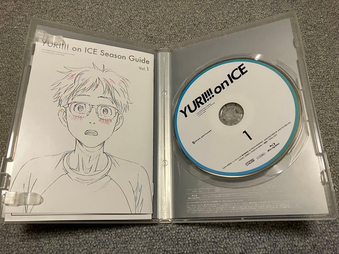 ユーリ!!! on ICE 全6巻 セット Blu-ray 全巻収納Box付 - メルカリ