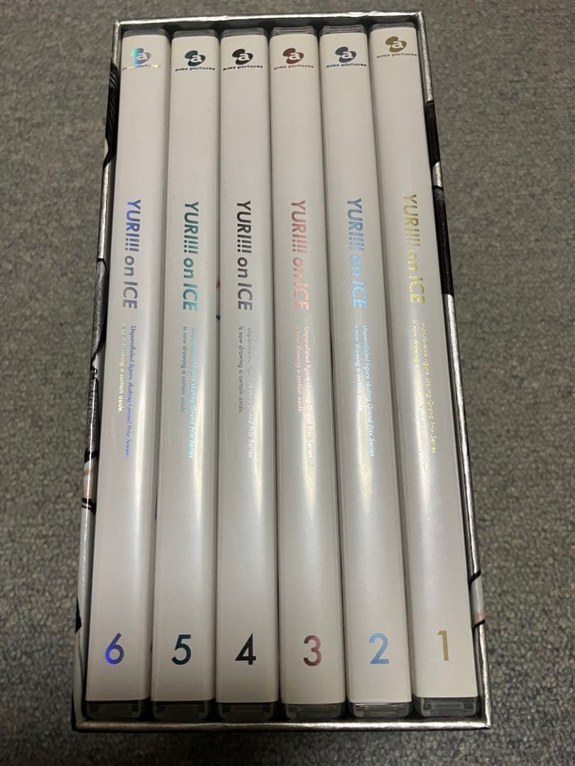 ユーリ!!! on ICE 全6巻 セット Blu-ray 全巻収納Box付 - メルカリ