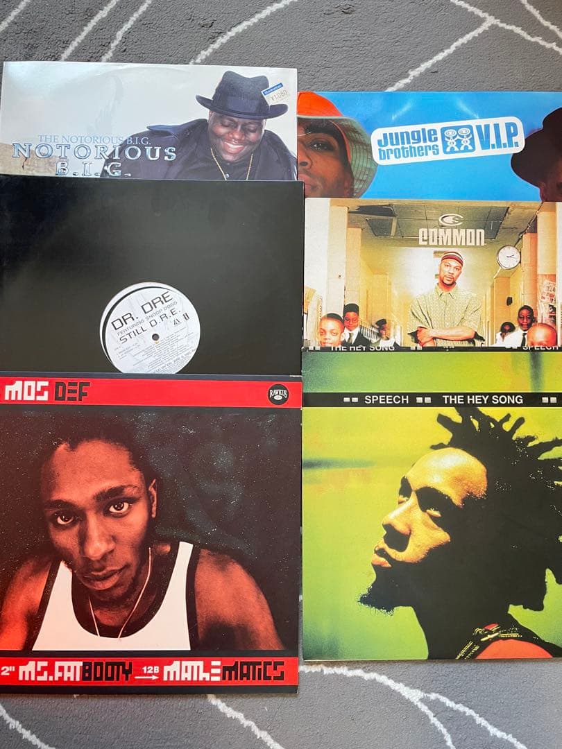 ヒップホップ レコード コレクション6枚 - メルカリ