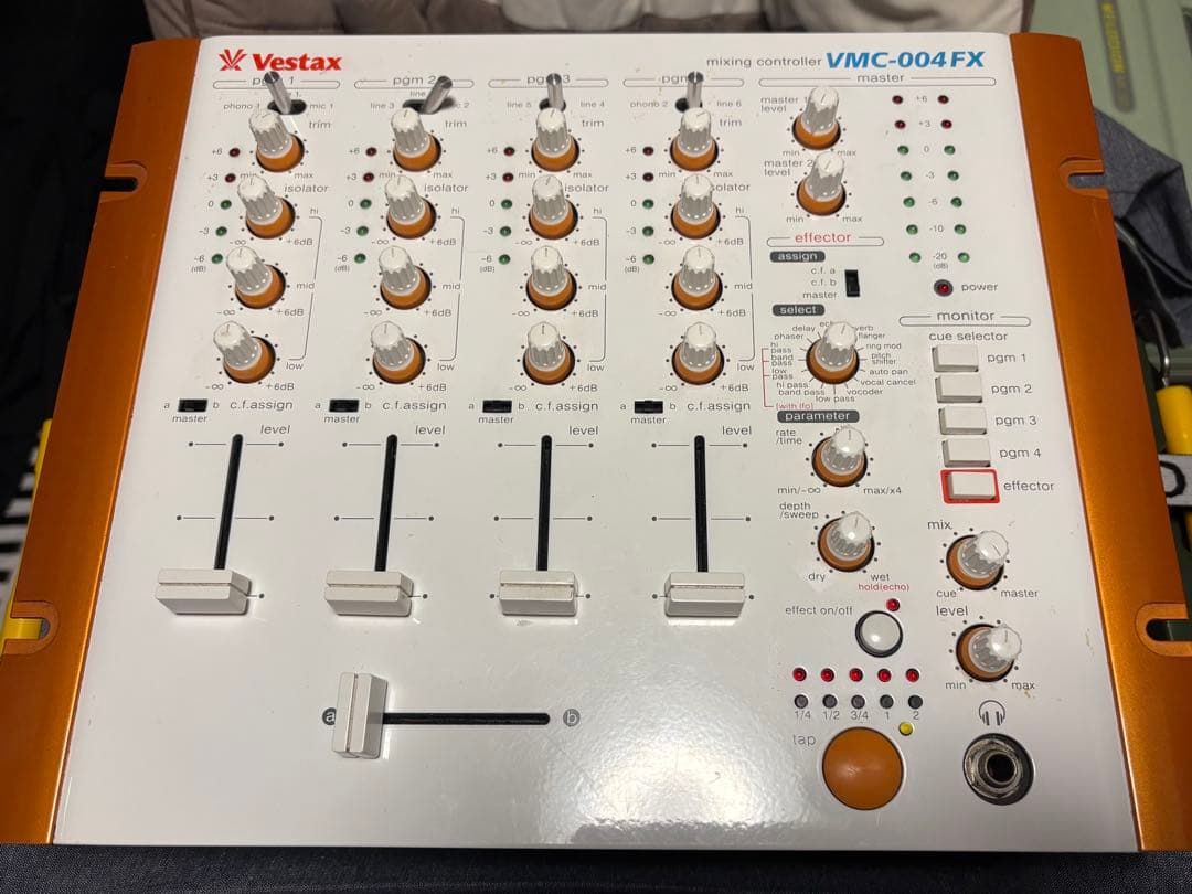 Vestax VMC-004FX 4ch DJミキサー エフェクト搭載 For Parts Vestax VMC-004FX 4-Channel DJ Mixer from Japan | eBay