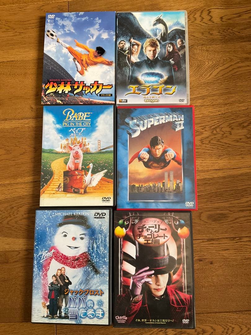 DVD 6枚セット キッズ・ファミリー - メルカリ