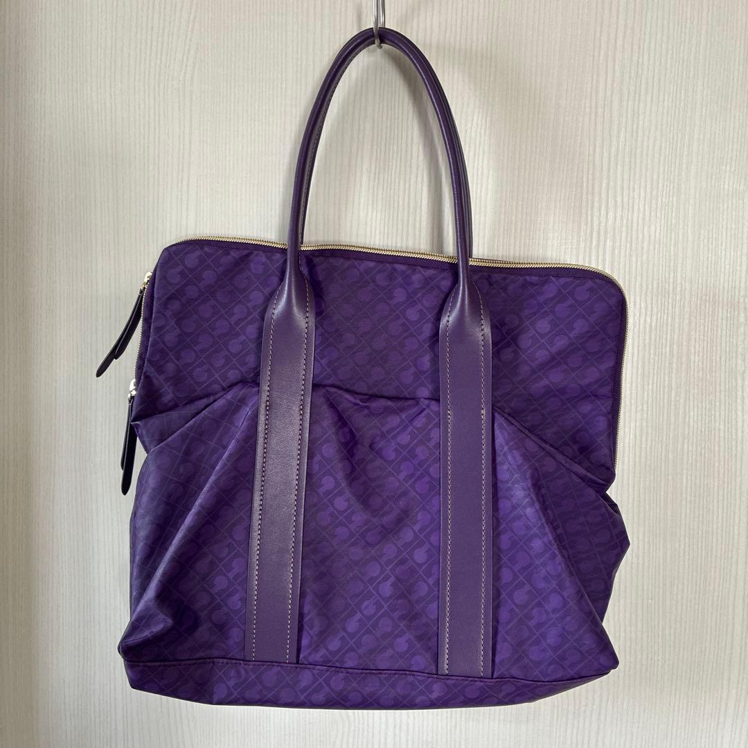未使用 GHERARDINI ゲラルディーニ 紫色 トートバッグ 中型│blendkart.in