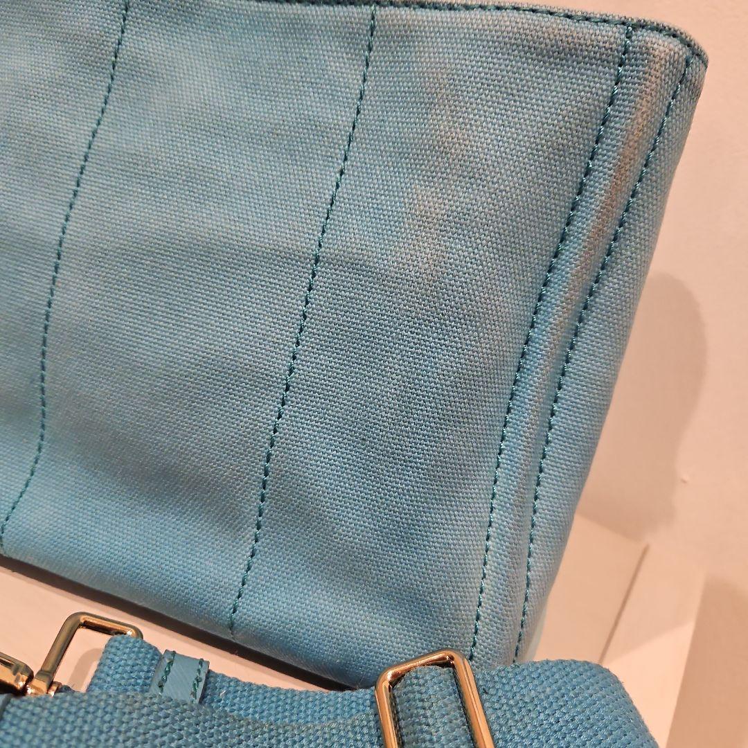 tomo 様専用です PRADA カナパSサイズ ターコイズ - メルカリ