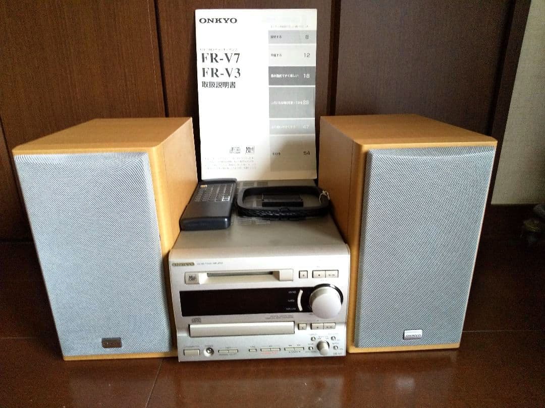 正常動作品】ONKYO CD/MD Tuner Amplifier FR-V7 - メルカリ
