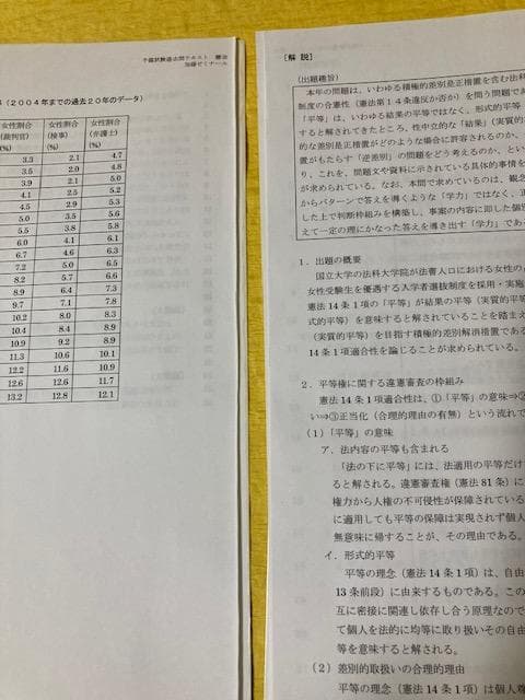 裁断済・未使用】予備試験 過去問テキスト 憲法 - メルカリ