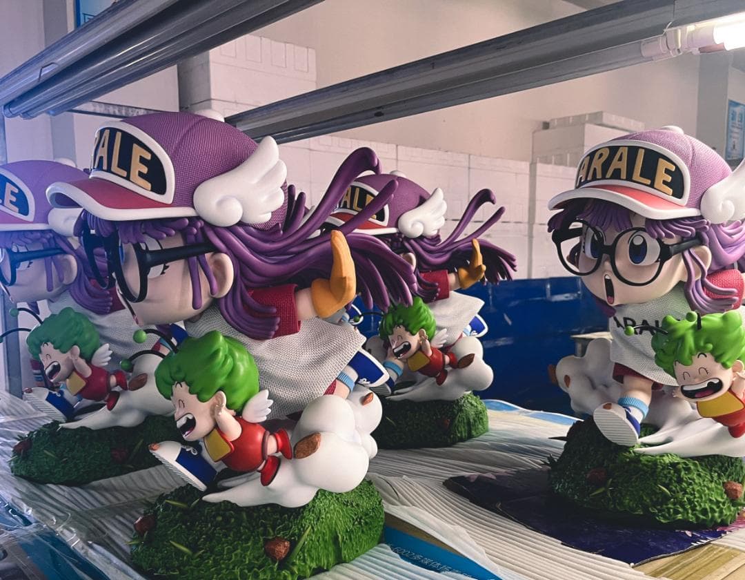 Dr.スランプ アラレちゃん 走る ガレージキット フィギュア 1/2