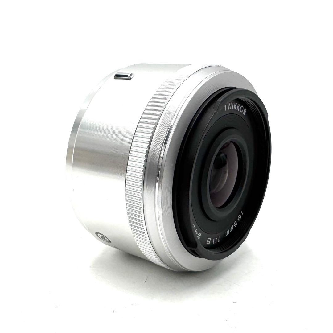 動作良好 美品 Nikon ニコン 1 18.5mm F1.8 シルバー