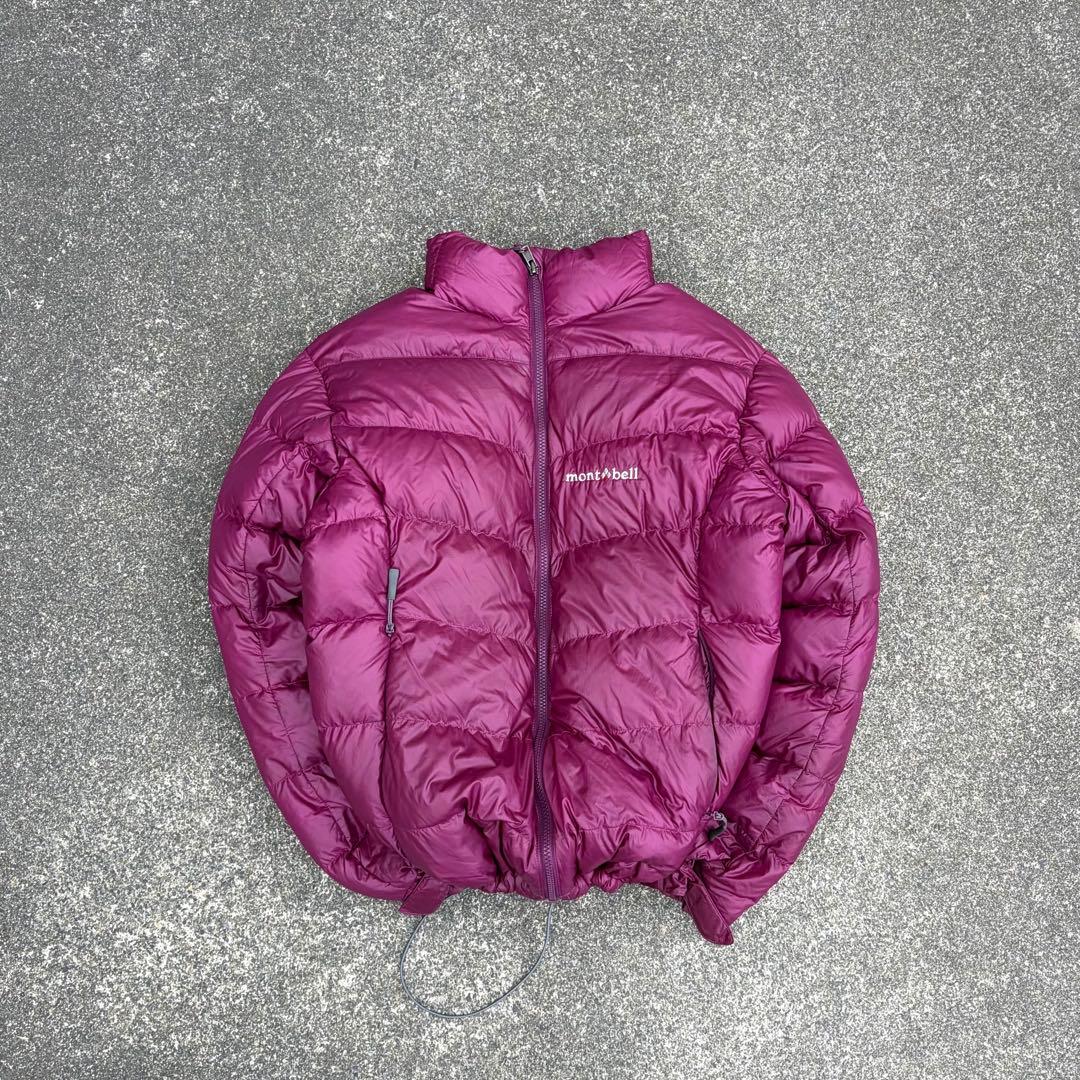 00s montbell 短丈 ライトアルパインダウンパーカ y2k テック系 - メルカリ