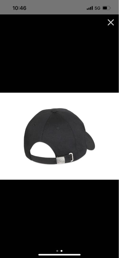 帽子 FRAGMENT x BLACKPINK Cap \"Black\"