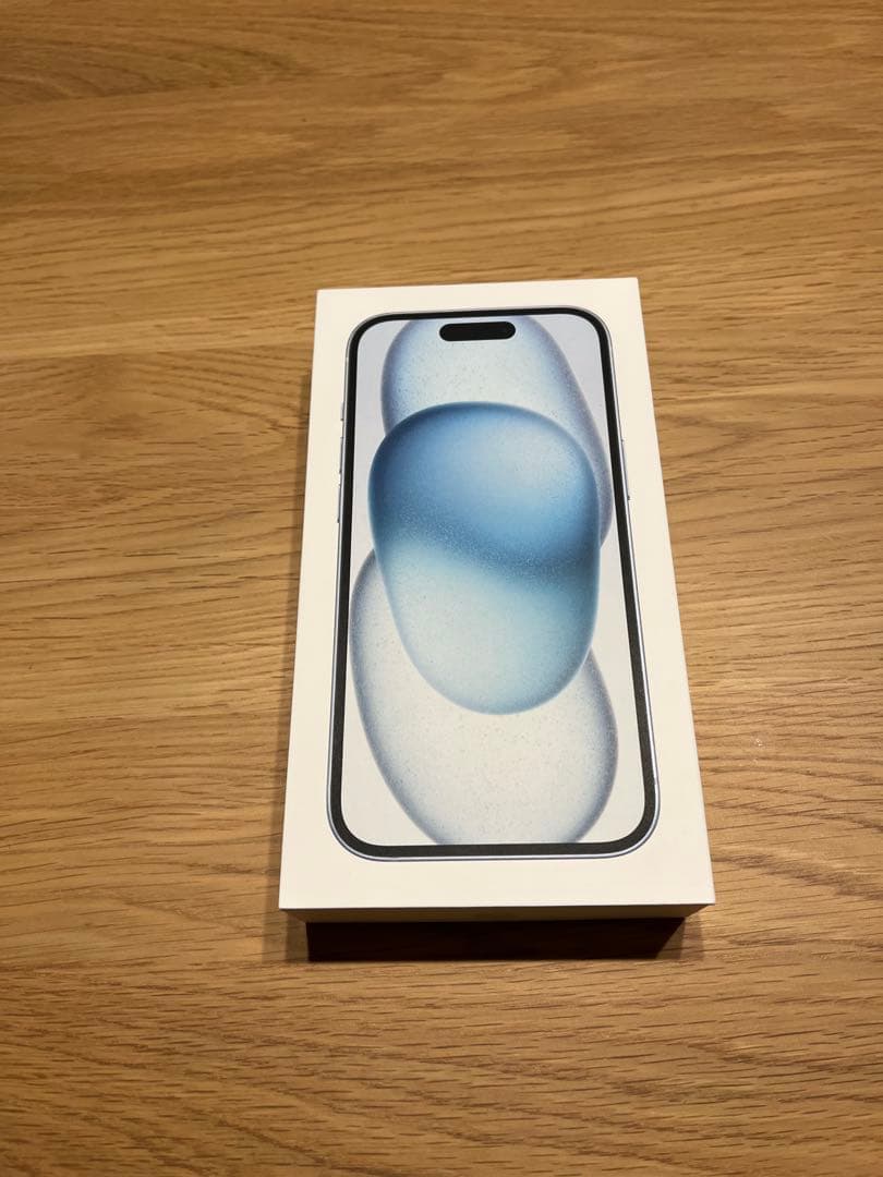 T新品未使用品 iPhone 15 本体 ブルー 128GB SIMフリー iPhone iPhone15 128GB ブルー MTML3J/A SIMフリー 新品。未使用。開封