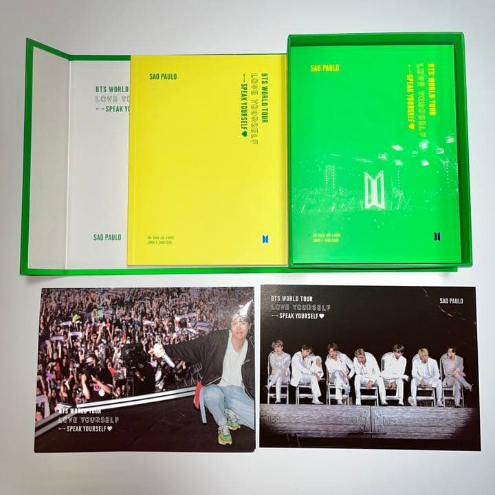 BTS 防弾少年団 WORLDTOUR LYS SYS SAOPAULO DVD