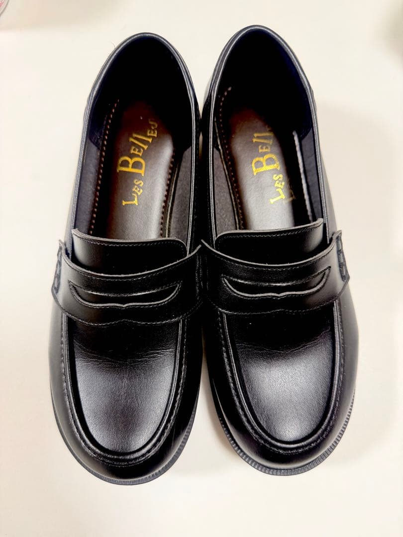 やさしい靴工房 ブラック ローファー 23.5cm 幅広タイプ❣️ - メルカリ