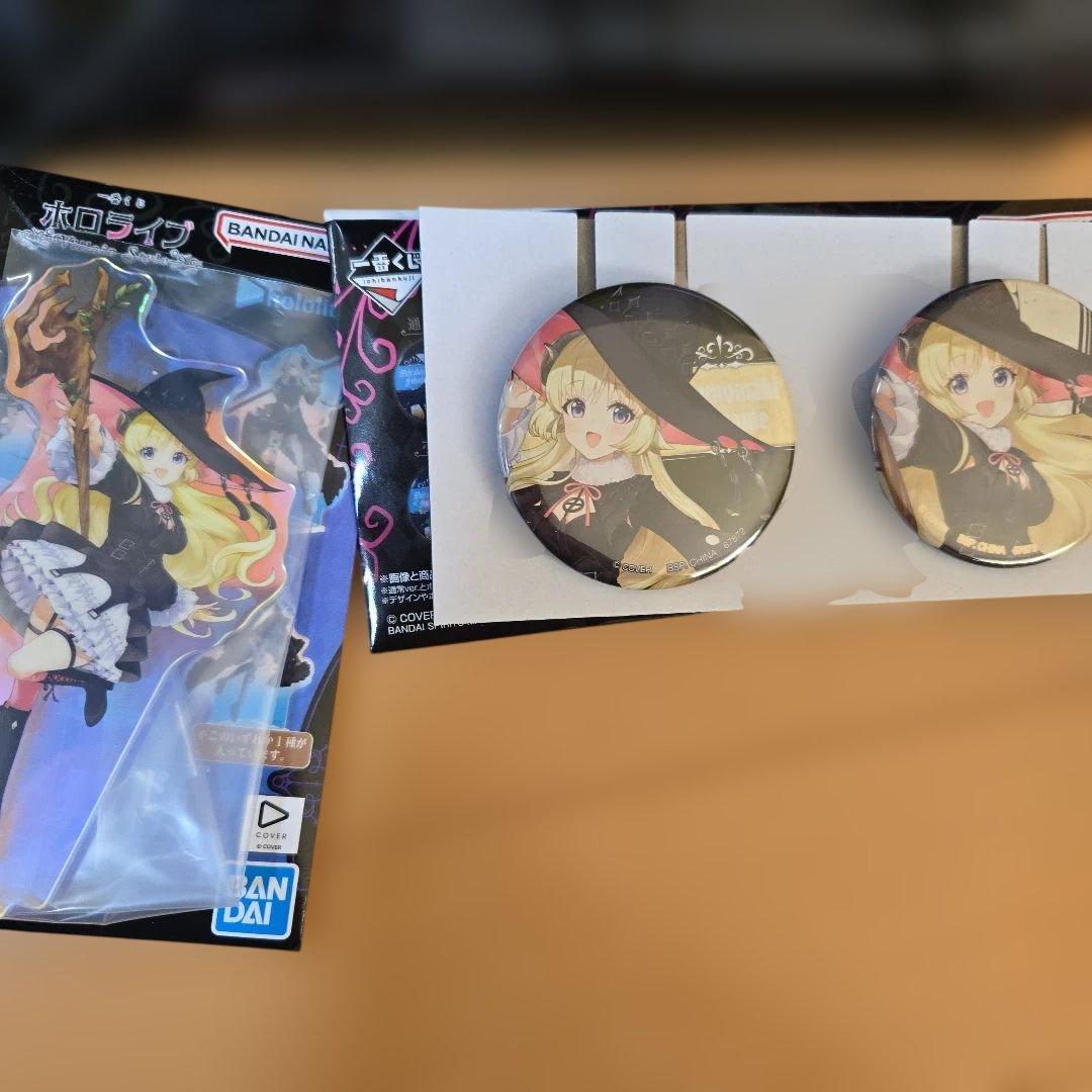 空*石様 ホロライブ 一番くじ 角巻わため フィギュア アクスタ 缶バッジ