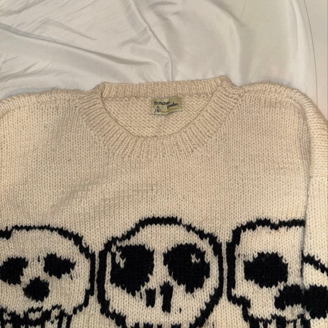 Macmahon Knitting Mills 3連 スカル ニット - メルカリ