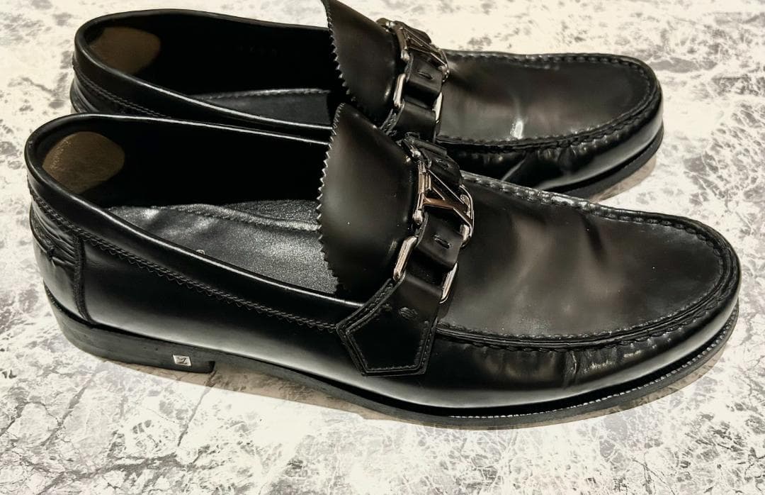 LOUIS VUITTON ローファー 革靴　サイズ6　1/2　25.5cm