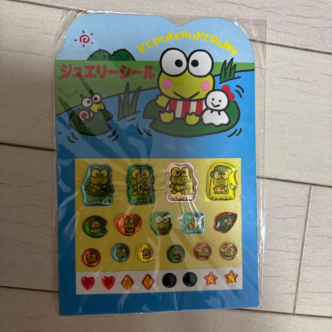 希少 昭和 レトロ ケロケロケロッピ ジュエリーシール - メルカリ