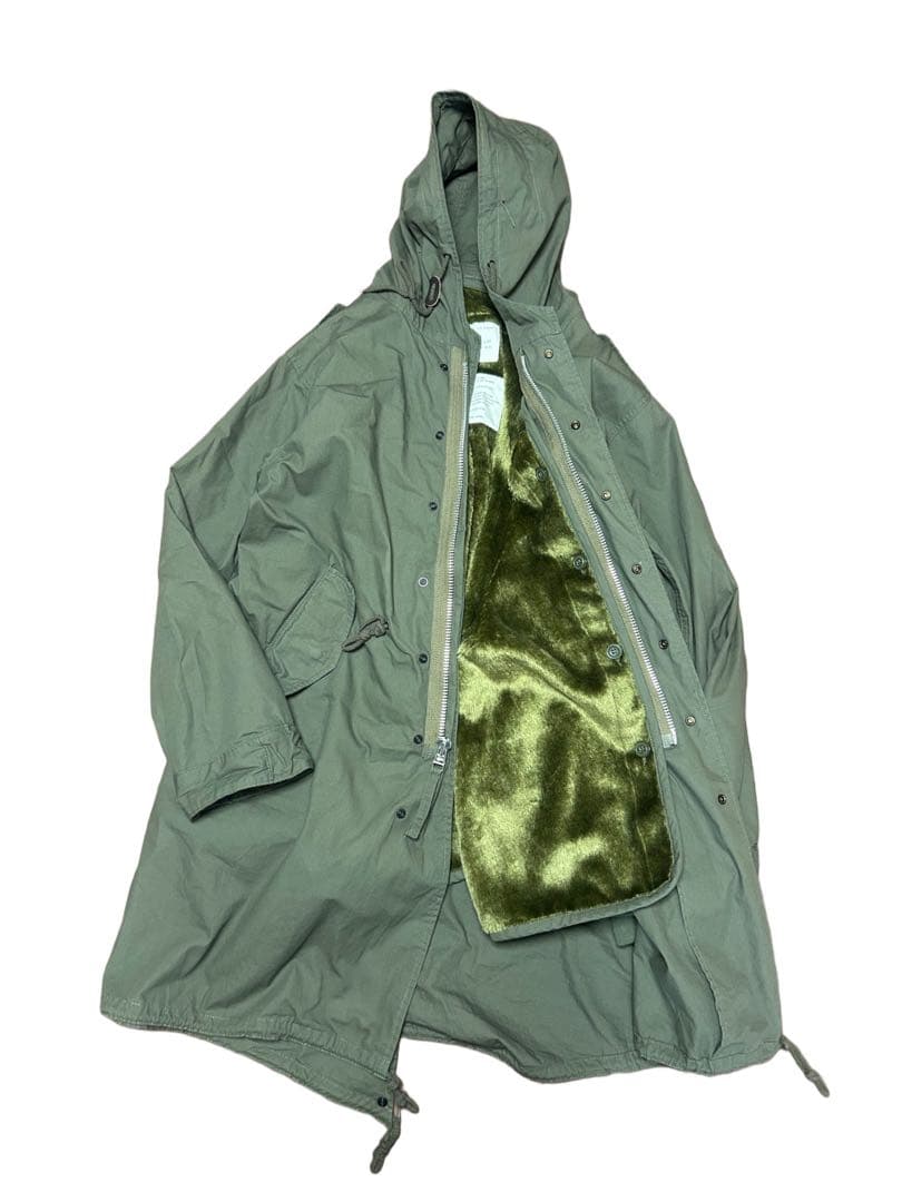 HOUSTON M-51 モッズコート ライナー付 5409 XXS 青島コート HOUSTON（ヒューストン） HOUSTON M51 モッズコート M-51 パーカー M