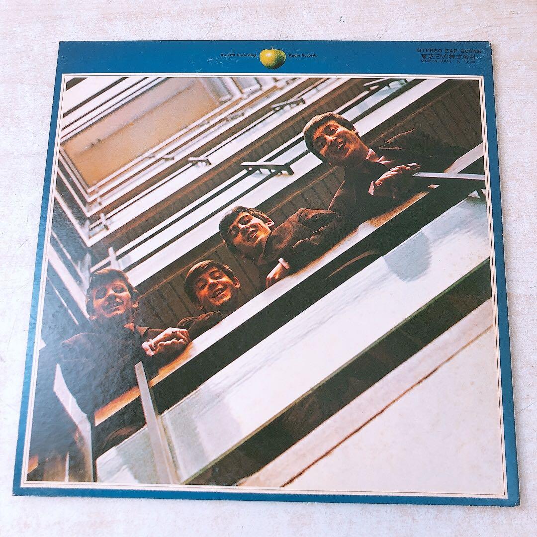 ザ・ビートルズ 赤盤 青盤 2点セット レコード ビンテージ レトロ 当時
