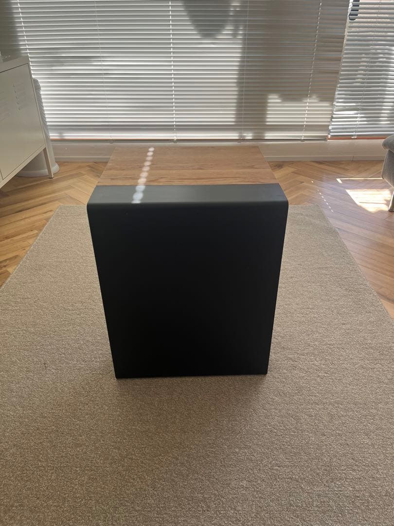 非売品・当選品】オーク無垢×スチールソファ差し込み式サイドテーブル