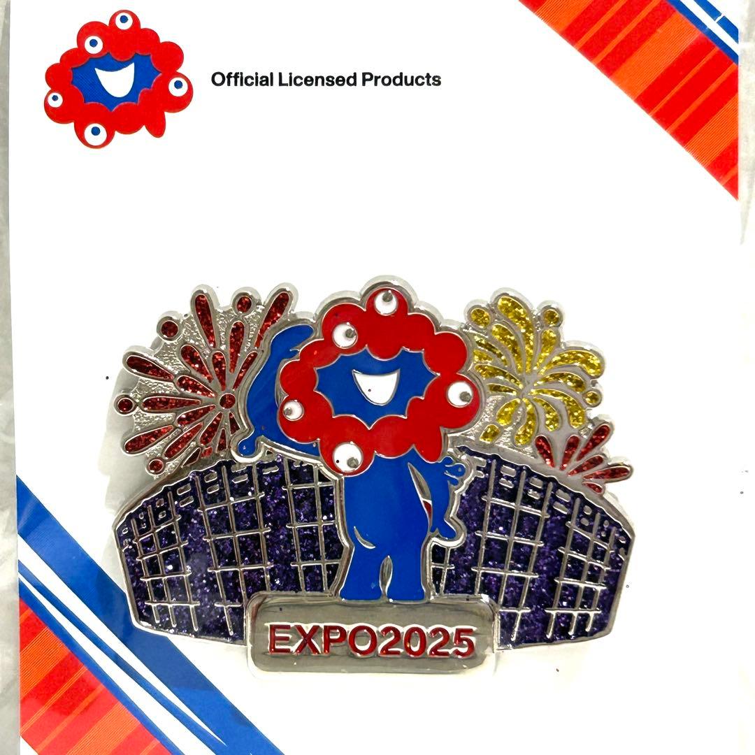 大坂関西 万博 EXPO2025 ミャクミャク ピンバッジ 花火 大屋根リング