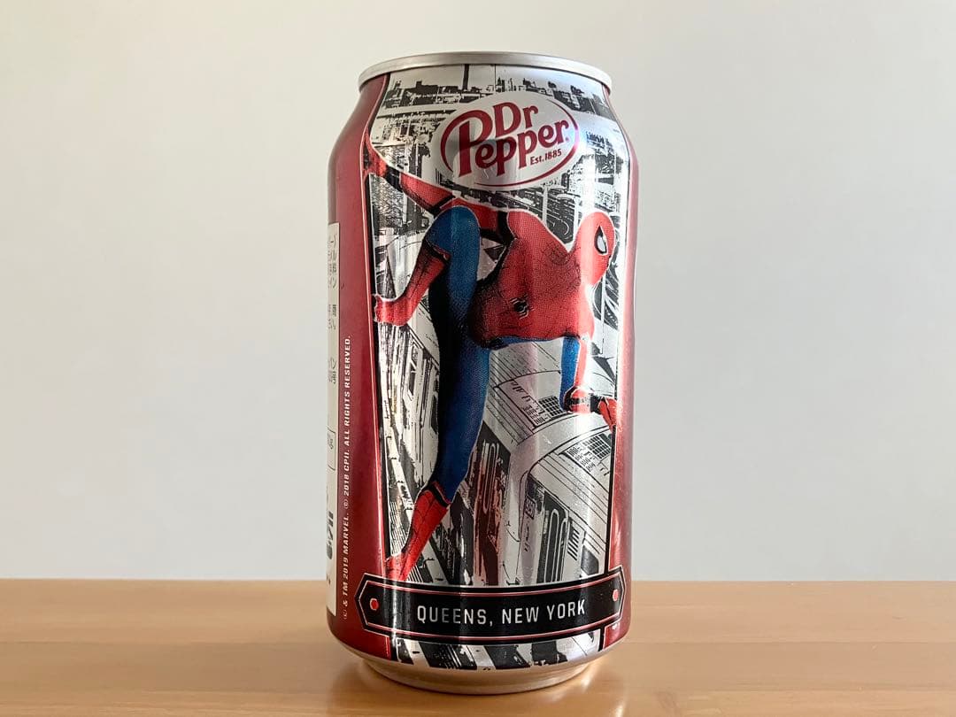 スパイダーマン:ファー・フロム・ホーム ドクター・ペッパー アルミ缶 通常スーツ ムービー・マスターピース】『スパイダーマン：ファー・フロム・ホーム