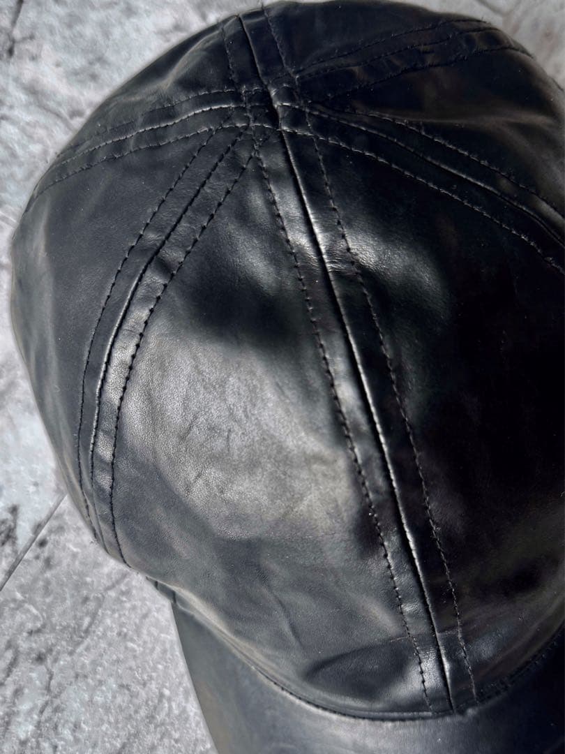 超希少 GUIDI × PRASTHANA LEATHER CAP グイディ - メルカリ